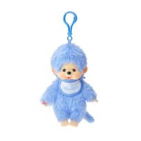 MONCHHICHI Spalvinga beždžionėlė su pakabučiu, 15 cm