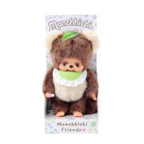 MONCHHICHI Beždžionėlė Tanutanu su meškėno kostiumu, 20 cm