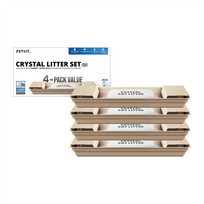 Kraikas katėms PETKIT Crystal Litter CR1 4 maišai tinka Purobot Crystal Duo