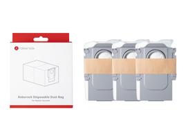 Vacuum Cleaner Accessory ROBOROCK Disposable Dust bag For Qrevo/Qrevo MaxV/S8 MaxV Ultra/Qrevo S/Qrevo Pro/Qrevo Plus/Qrevo Curv/Qrevo Edge/Saros 10R/Saros Z70/Saros 10/Vivian S/Vivian SC/QR 798/Qrevo 5AE/Qrevo Curv 5A1/Qrevo Edge 5V1/QR 798/Qrevo Curv 2 Pro/Qrevo C Pro/Qrevo Curv 2 Flow/Saros 20R 8.02.0454  8.02.0454 6936905903556
