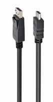 CABLE DISPLAY PORT TO HDMI 1M/CC-DP-HDMI-1M GEMBIRD  CC-DP-HDMI-1M 8716309079990