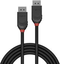 Lindy 0.5m DisplayPort 2.1 54G Cable, Black Line (36515)