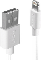 Lindy 2m USB Typ A an Lightning Kabel, weiß USB Typ A Stecker an Lightning-Stecker, Lade- und Sync-Kabel, für iPhone, iPad & iPod (31327)