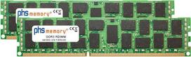 PHS-memory 64GB (2x32GB) Kit RAM Speicher kompatibel mit Cisco UCS EZ C260 Pack w/E7-2860 DDR3 RDIMM 1333MHz PC3-10600R (SP462502)