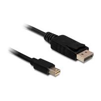 DeLock Kabel mini DP 1.2 St > DP St 0,5