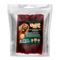Uniq Pets ėrienos dantų lazdelės su gliukozaminu 20cm 500g