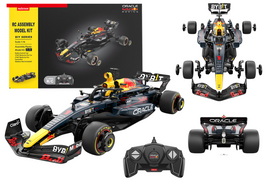 Rastar 1:16 RC bolidas iš konstravimo kaladėlių – Red Bull F1, tamsiai mėlynas
