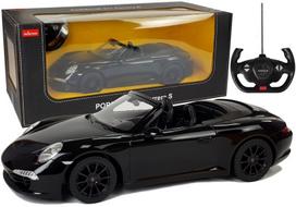Porsche 911 Carrera S RASTAR 1:12 – juodas nuotolinio valdymo automobilis