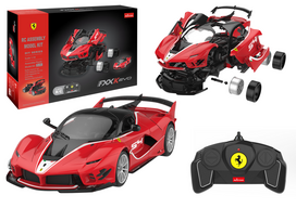 RASTAR 1:18 Ferrari FXXK EVO – 88 dalių konstruktorius su nuotolinio valdymo funkcija