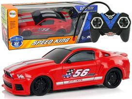 Nuotoliniu būdu valdomas sportinis automobilis 1:24 – raudonas