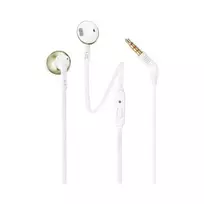 JBL Tune 205 langalliset nappikuulokkeet, kulta