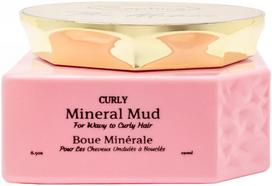 Kaukė-mineralinis purvas plaukams Saphira The Modani Curly Mineral Mud SAFCMM2, garbanotiems plaukams, su Negyvosios jūros mineralais, 250 ml