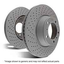EBC Brakes Brakes Standard Disc Premium OE Replacement (Pair) D2060D
