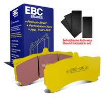 EBC Brakes Yellowstuff 4000 Series Street and Track Brake Pad Set DP4006R