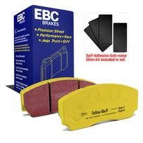 EBC Brakes Yellowstuff 4000 Series Street and Track Brake Pad Set DP4002R