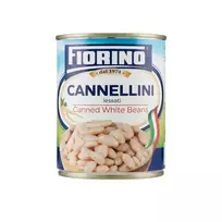 Konservuotos, baltosios pupelės FIORINO, 425 ml
