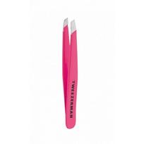 Tweezerman Mini Slant Classic Stainless pincetas, rožinis, mini