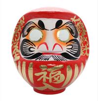 Takasaki Daruma dydis šeimos saugumui ir lėlės išpildymui, raudona, 11, 33x30x31cm, Palinkėjimai, HKDM-11-RE-1 raudona