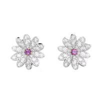 Swarovski Amžinoji Gėlė Madingi Prabangūs Išskirtiniai Metalo Auskarai Moteriški auskarai 5642873 Box (Random Color)