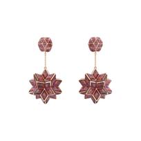 Swarovski Curiosa Geometriniai pakabinami auskarai Moteriški auskarai 5618247 Pink,F