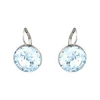 Swarovski Bella auskarai su mėlynu kristalu moterims 5528515 Blue