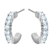 Swarovski Mini Hoop Pierced Earrings Women earrings Blue 5073036 Box (Random Color)