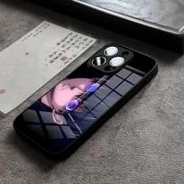 Blue Lock Anime Phone Case For IPhone 16 Pro Max 15 Plus 14 Pro 12 11 13 Mini X XR XS Max 8 7 Plus SE Glass Cover iPhone15 Pro gray