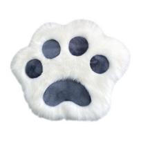 Yousheng Plush Cat Paw Rug Fluffy Cute Kitten Paw Shape Floor Mat Cozy Furry Anti-Slip Bedroom Rug for Living Room Nursery Playroom Decor pilka