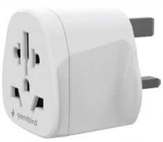 Gembird Adapter for World to UK 15A