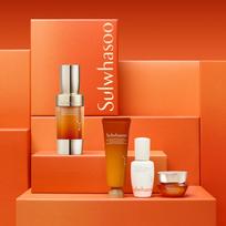 Sulwhasoo Koncentruotas ženšenio atnaujinantis kapsulių serumas Anti-Aging odos priežiūros rinkinys 50ml