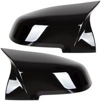 BMW 1 F20 F21 12-16 veidrodžio dangtelis JUODAS BLIZGUS kairysis + dešinysis 2 vnt.. NUSTATYTI