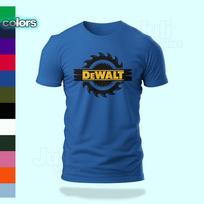 naujas Dewalt Power Tools Logo juokingi marškinėliai Dydis S-5XL JAV Unisex marškinėliai Grafiniai marškinėliai XXXXL