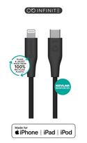 eSTUFF INFINITE (GRS) USB-C to  Lightning Cable MFI 1m Black.