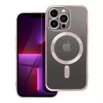 OEM Electro Mag phone case with MagSafe support for iPhone 13 Pro pink