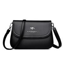 Small Square-shaped Crossbody Bag, Soft Leather, Middle-aged Mother's Bag, Single Shoulder Bag, Small Bag juoda