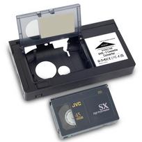 VHS to VHSC Adapter for Half-inch Tapes (Excludes MiniDV/Hi8 Compatibility)