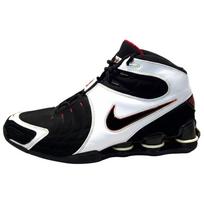 Nike Shox VC 5 Krepšinio Bateliai Vyriški Vidutinio Aukščio Juodi/Balti 312764-001 44.5
