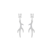 Swarovski Polar Bestiary Ragas Rodžiu dengti Auskarai Moteriški auskarai 5497634 Box (Random Color),Silver