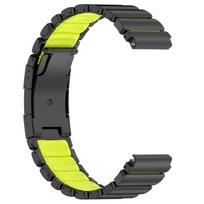 22 mm titano + silikono dirželis Suunto Vertical 2 / Run / RACE 2 S / Ocean Band apyrankėms Suunto 5 9 Peak Pro apyrankei 22mm