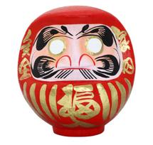 Takasaki Daruma 7 dydžio, 23 cm ilgio, Japonijoje pagaminta papier-mâché lėlė, (iš viso cm)