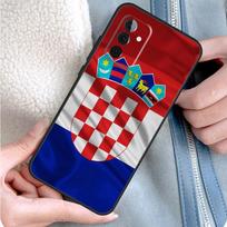 Kroatijos vėliavos dėklas telefonui Samsung Galaxy A52 A32 A12 A14 A34 A54 A51 A71 A53 A33 A13 A15 A25 A35 A55 Samsung A32 4G
