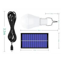 Nauja LED lemputė su saulės energijos įkrovimu, energijos taupymas, nešiojama LED lemputė, energijos lempa, namų ir lauko apšvietimas balta