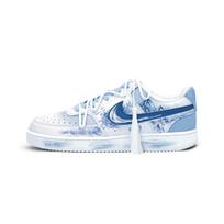 Nike Court Vision 1 Neslystantys žemi krepšinio/riedlenčių batai Vyriški Mėlyni Balti DH2987-101(Komanda301-) 40.5