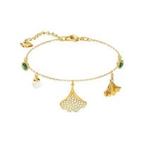 Swarovski Stulbinanti ginkgo apyrankė Moteriškos apyrankės Auksinė 5518173 Box (Random Color)