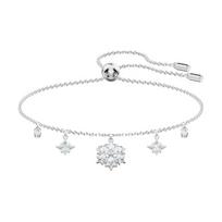 Swarovski stebuklingos snaigės apyrankė Moteriška apyrankė Padengta baltu rodžiu 5576695 Box+Shopping Bag