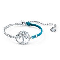 Swarovski Swa Simbolis Brilliant Gyvybės Medis Kristalinis Apyrankė Moteriška apyrankė Mėlyna 5521494 Box (Random Color),F,Blue