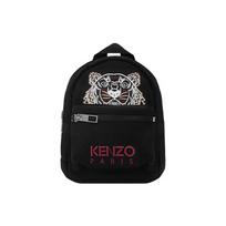 Kenzo Classic Tigro Galvos Logotipo Siuvinėtas Laisvalaikio Didelės Talpos Medvilninis Kuprinė Vyrų Kuprinė Juoda FA65SF301F20-99G Basic Set (Bag+Dust Bag)