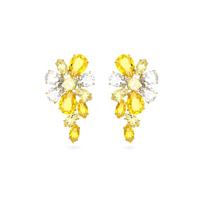 Swarovski Gema įvairaus pjovimo auskarai Moteriški auskarai Auksiniai 5652802 Gold,F