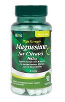 High Strength Magnesium (as Citrate), 400mg - 90 tablets - Holland & Barrett