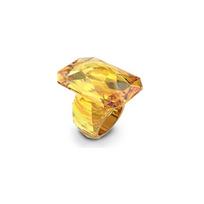 Swarovski Lucent žiedas su vienspalvio kristalo dizainu Moteriški žiedai Geltonas 5607357 Box (Random Color),55